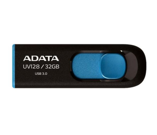 ADATA 128GB DashDrive UV128 czarno-niebieski (USB 3.1) - 403510 - zdjęcie 2
